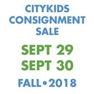 City Kids Consignment Sale