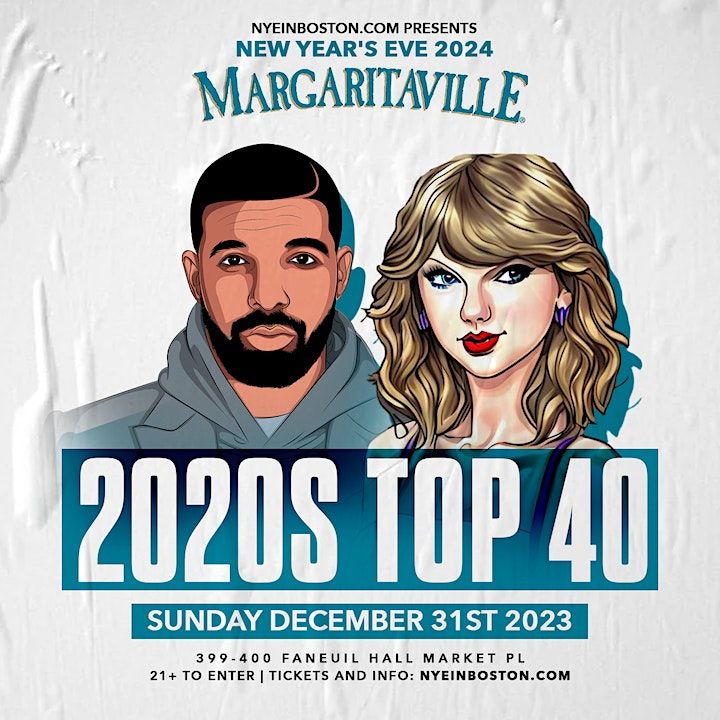 New Years Eve 2024 at Margaritaville Margaritaville Boston
