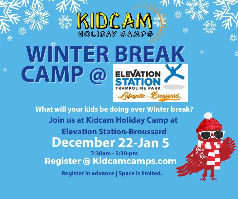 ChristmasWinter Camp at Elevation Station Elevation Station