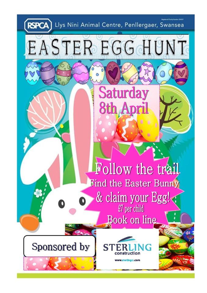 Easter Egg Hunt Saturday 8th April   SOLD OUT SORRY !