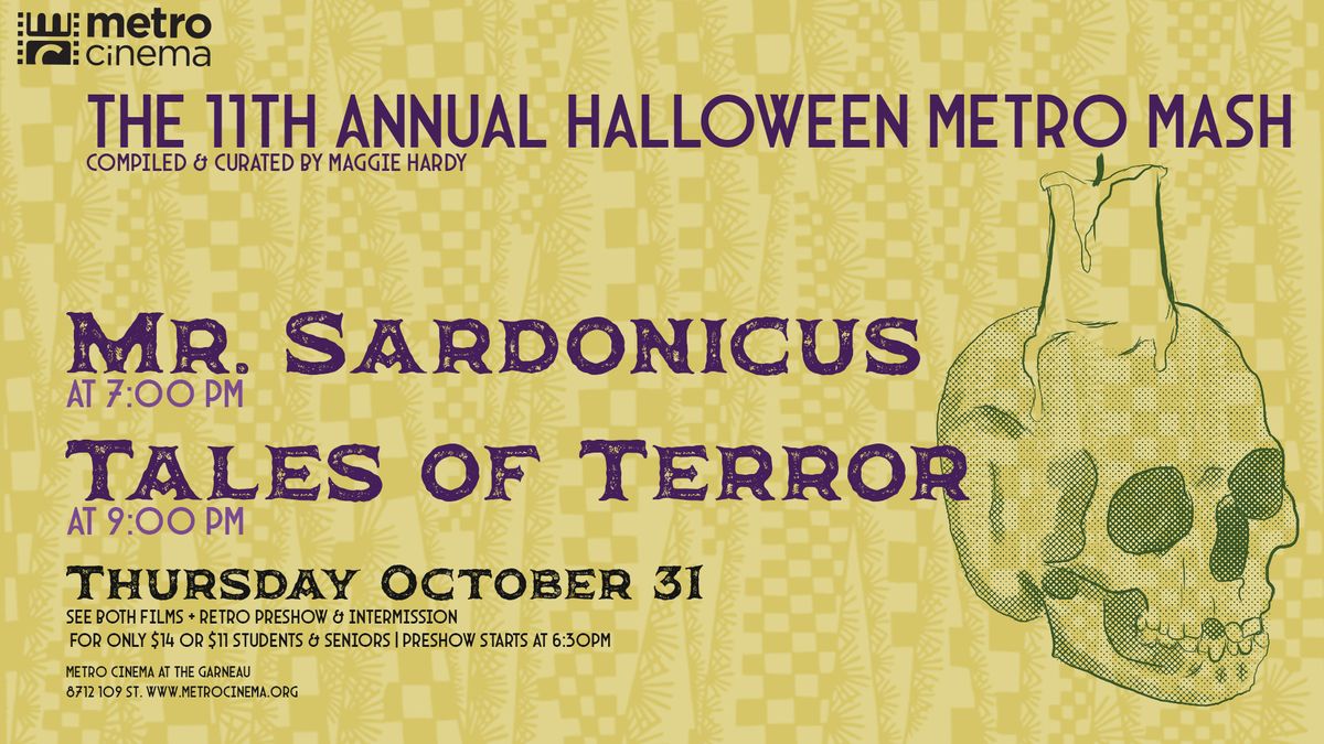 The  11th Annual Halloween Metro Mash! at Metro Cinema