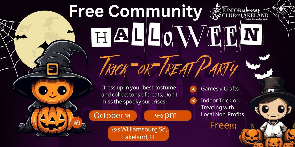 Free Community Halloween Party