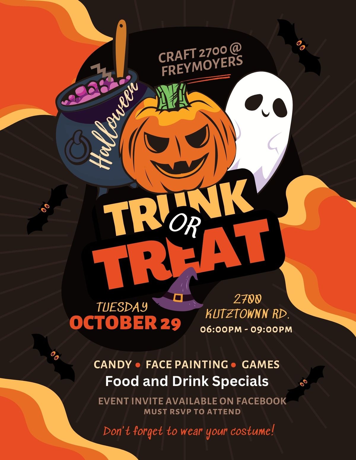 TRUNK OR TREAT at CRAFT 2700 @ FREYMOYER'S