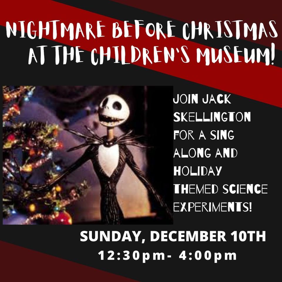 The Nightmare Before Christmas at NCCM! North Country Children's