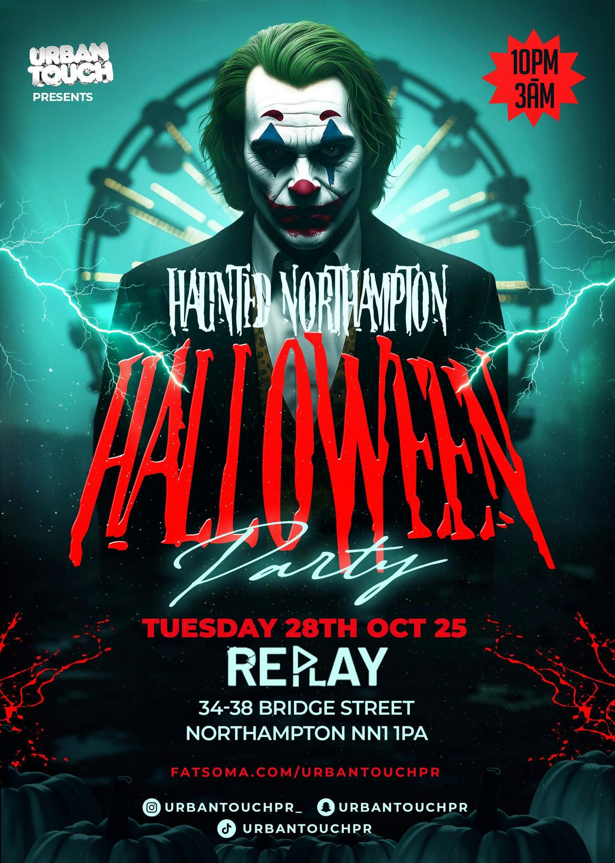 HAUNTED NORTHAMPTON - HALLOWEEN PARTY