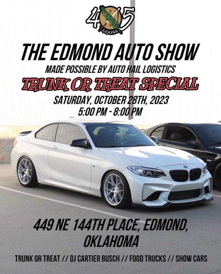 405 Goons Edmond Auto Show Trunk Or Treat Auto Hail Logistics