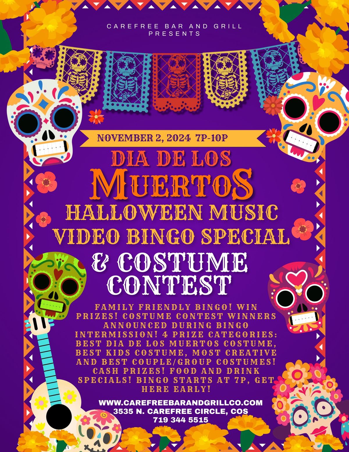 Dia De Los Muertos - Halloween Music Video Bing Special & Costume Contest