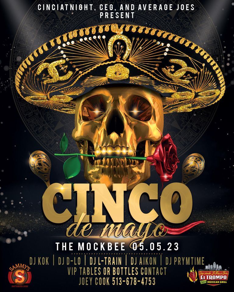 Cinco De Mayo Party The Mockbee, Cincinnati, OH May 5, 2023