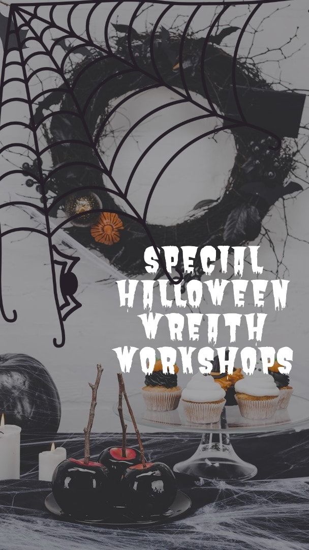 Special Halloween Wreath Workshops