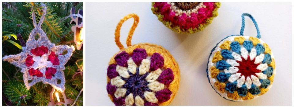 Crochet Christmas Baubles: Lauriston Castle Adult Creative Workshops ...