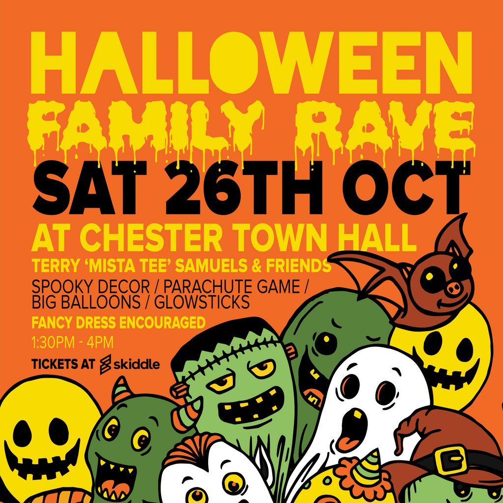 Chester Halloween Family Rave At Chester Town Hall