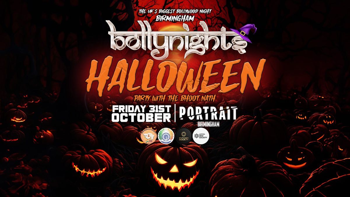 Bollynights Birmingham \u2013 Halloween Special | Friday 31st October | Portrait