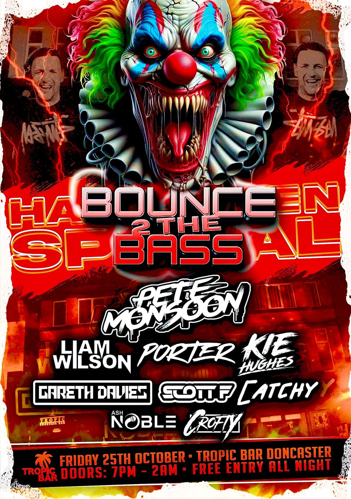 BOUNCE 2 THE BASS - HALLOWEEN SPECIAL FEAT - PETE MONSOON 