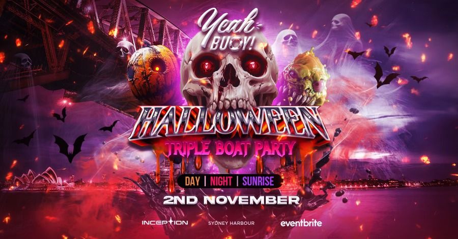 Yeah Buoy's Yearly Halloween Haunt - 3 Boat Parties