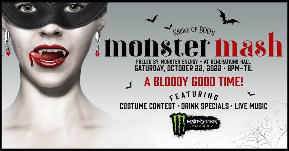 Krewe of Boo's Monster Mash fueled by Monster Energy (Official Parade After-Party)