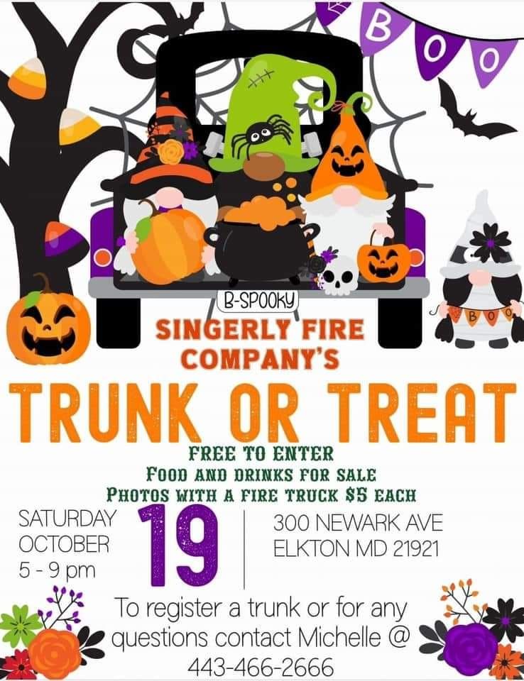 Annual Halloween Trunk or Treat 