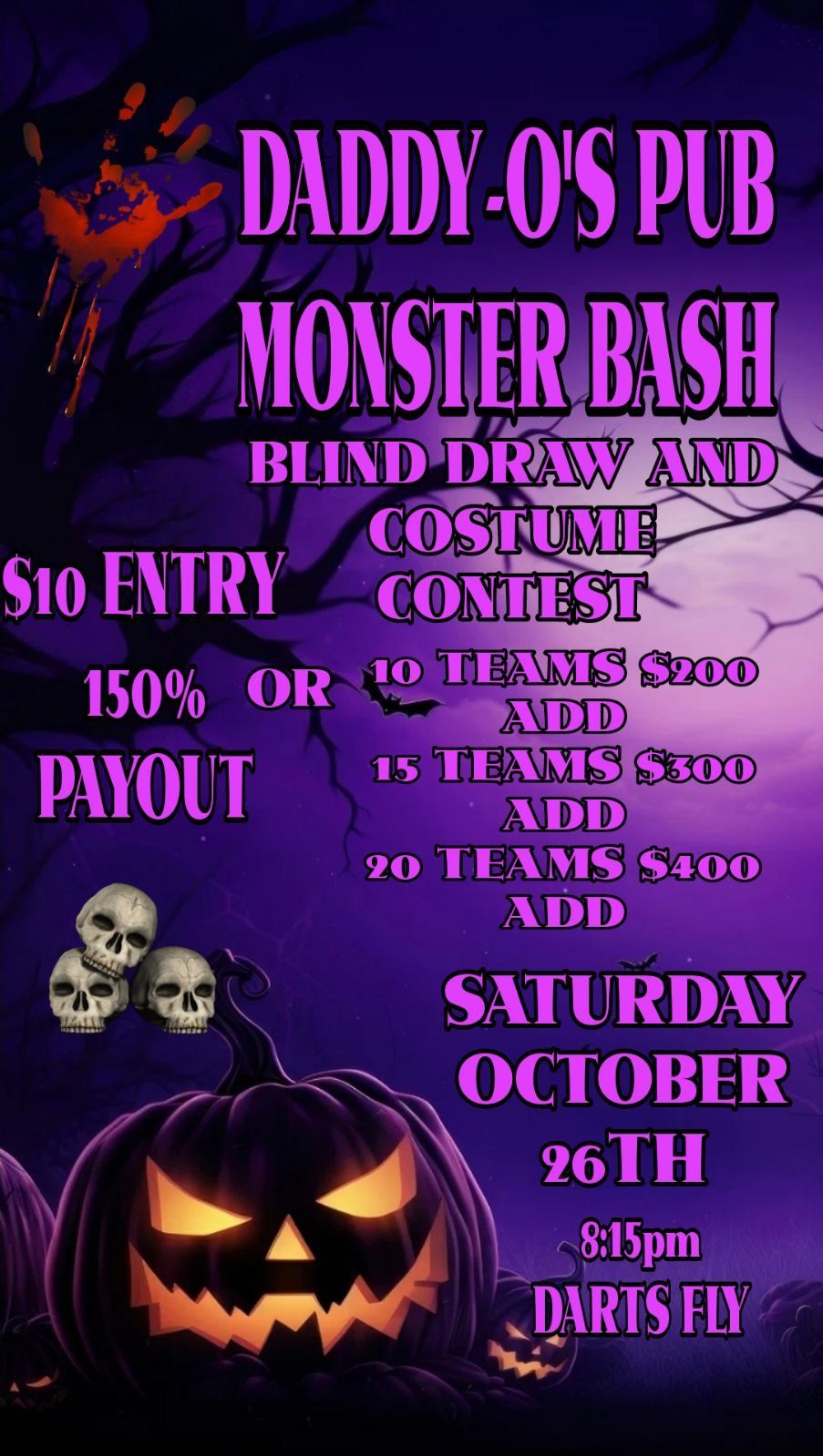 DADDYOS PUB MONSTER BASH