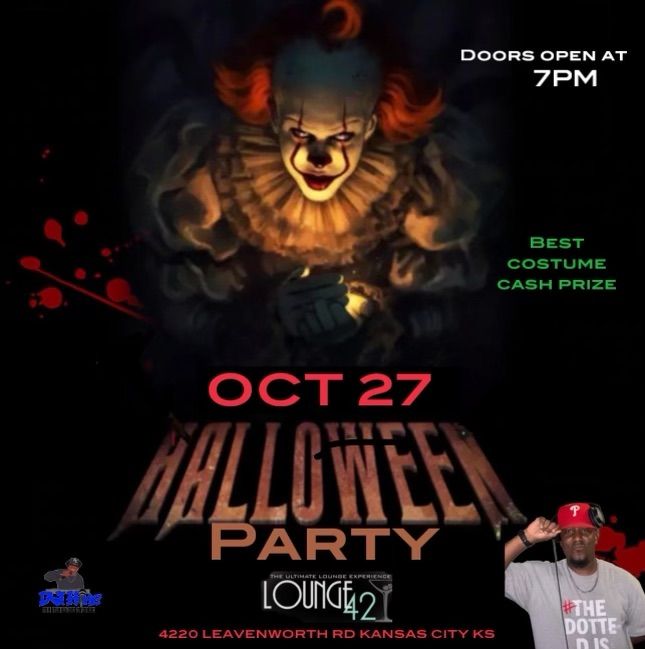 Annual Halloween Costume Party! Lounge 42, Kansas City, KS October