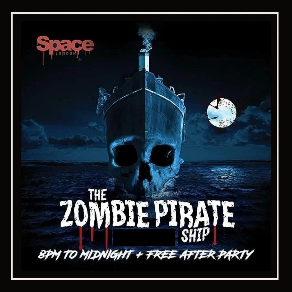 The Zombie Pirate Ship is back on Halloween night itself