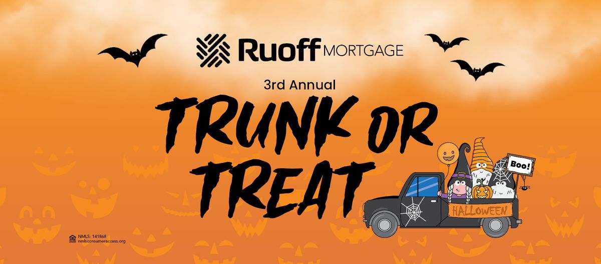 3rd Annual Trunk or Treat with Ruoff Mortgage