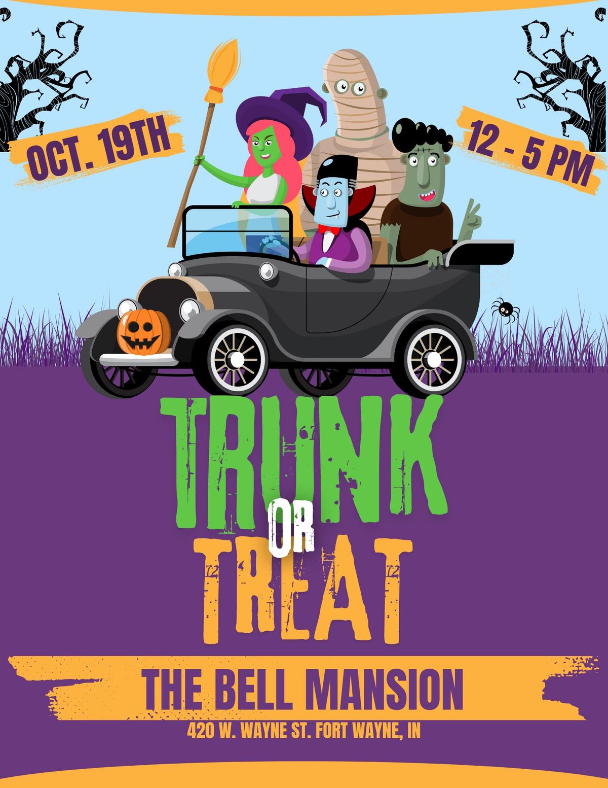 Fright Night 2024 - Trunk or Treat At The Bell Mansion