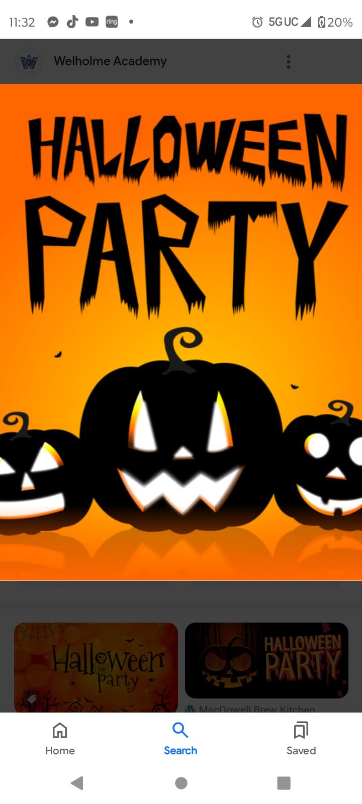 Adult Halloween party