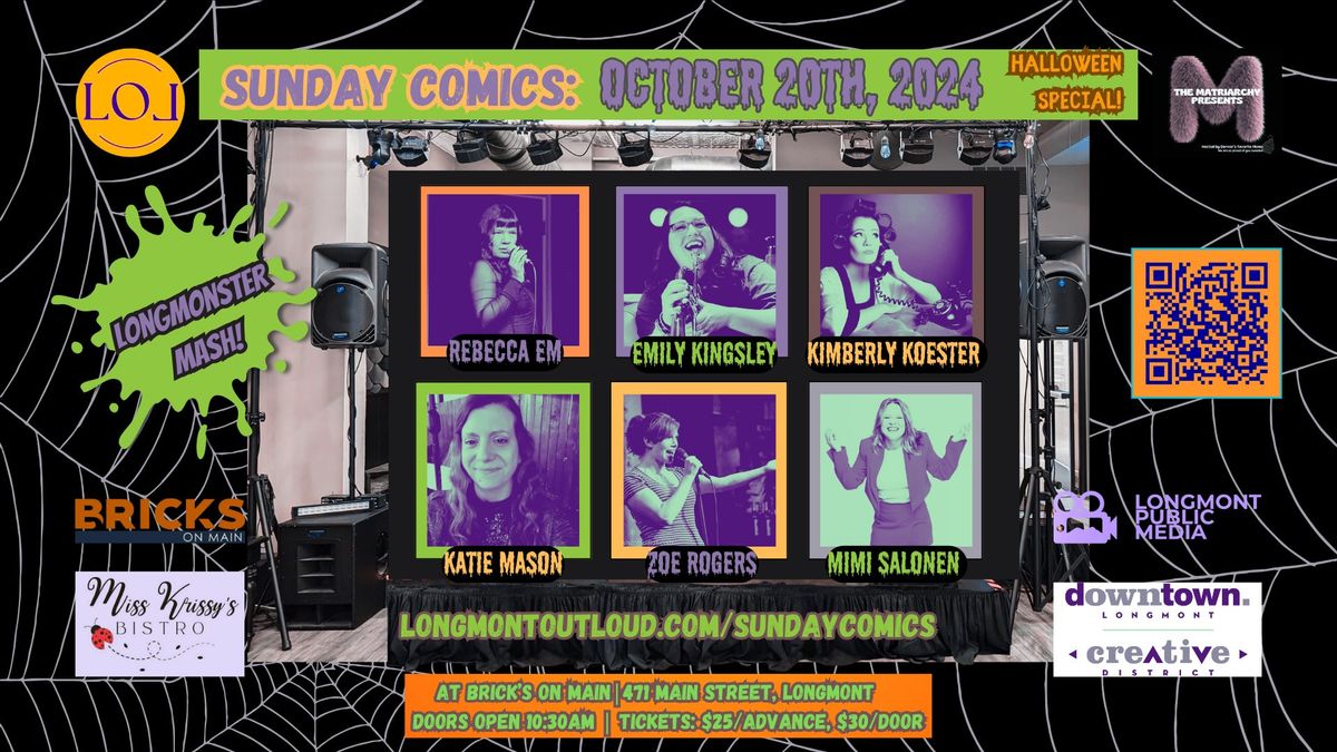 Sunday Comics: Longmonster Halloween Comedy Special