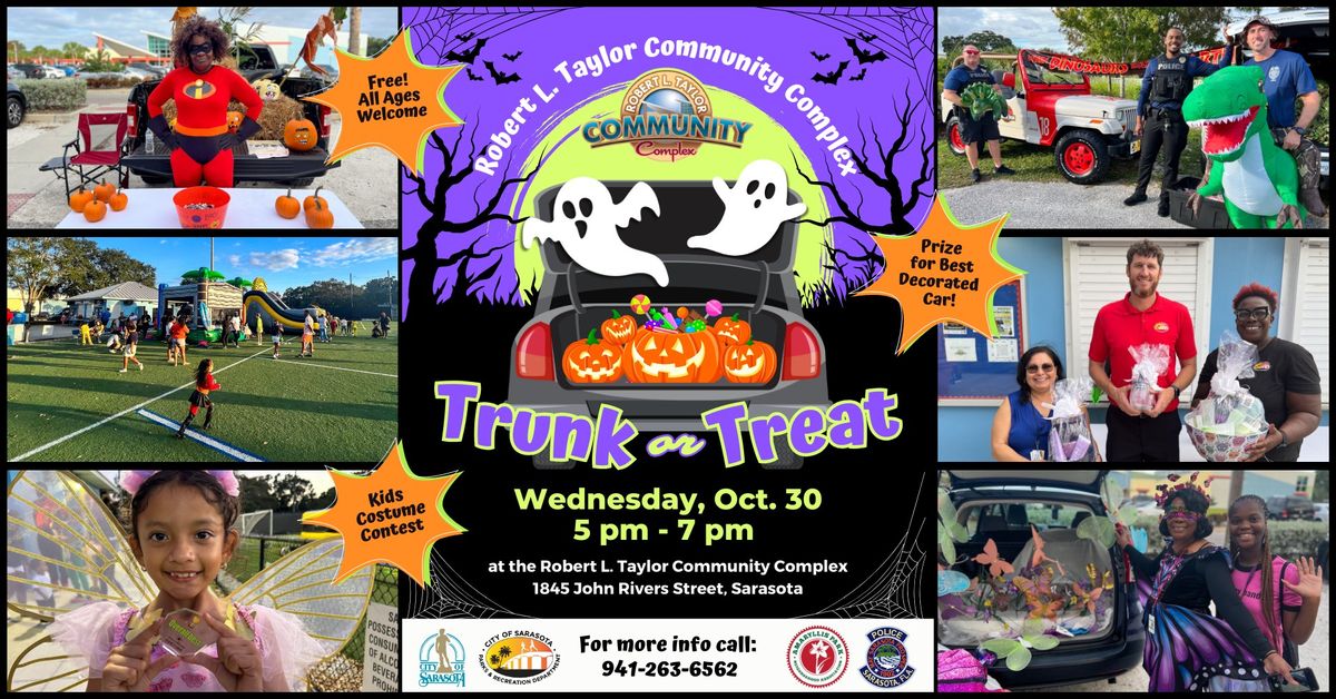 Trunk or Treat at the Robert L. Taylor Community Complex