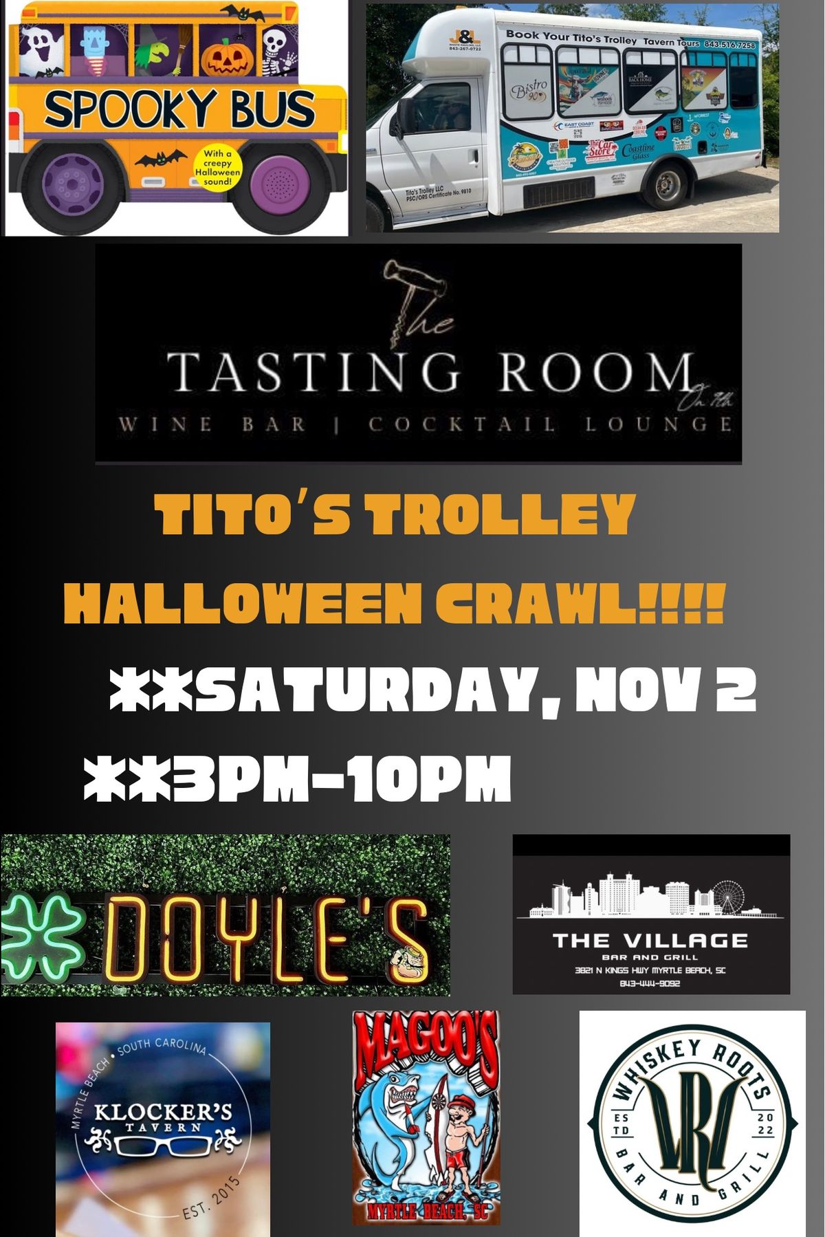 Tito\u2019s Trolley Halloween Extravaganza 