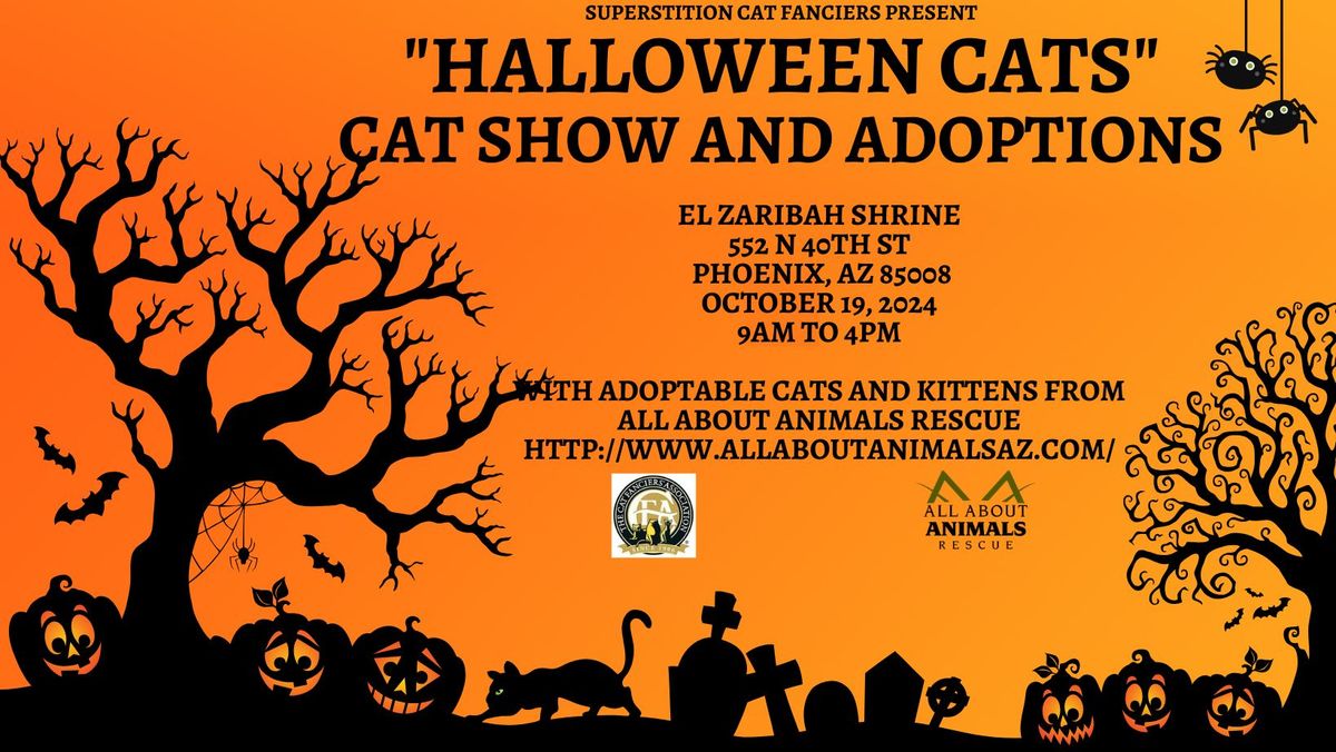 Halloween Cats Cat Show and Adoption Event