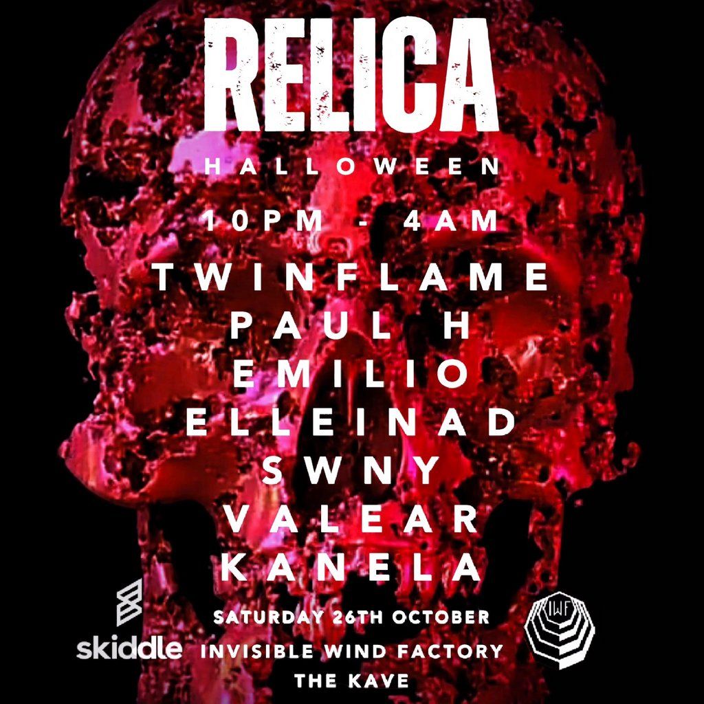 RELICA: HALLOWEEN @ The Kave - Invisible Wind Factory