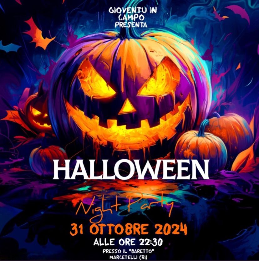 Festa di Halloween 2024 Barretto Marcetelli, Rieti, LA October 31, 2024