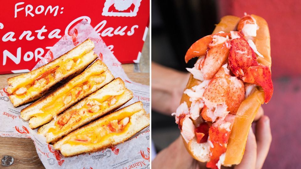 Cousins Maine Lobster at The Barn Door Christmas Market 51 South St