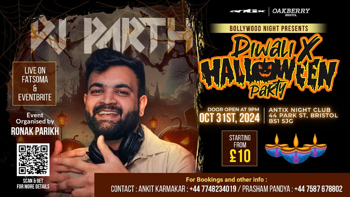 DIWALI X HALLOWEEN'24 | BOLLYWOOD NIGHT