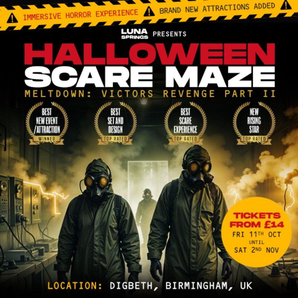 Halloween Scaremaze + Freakshow! - Monday 28th October