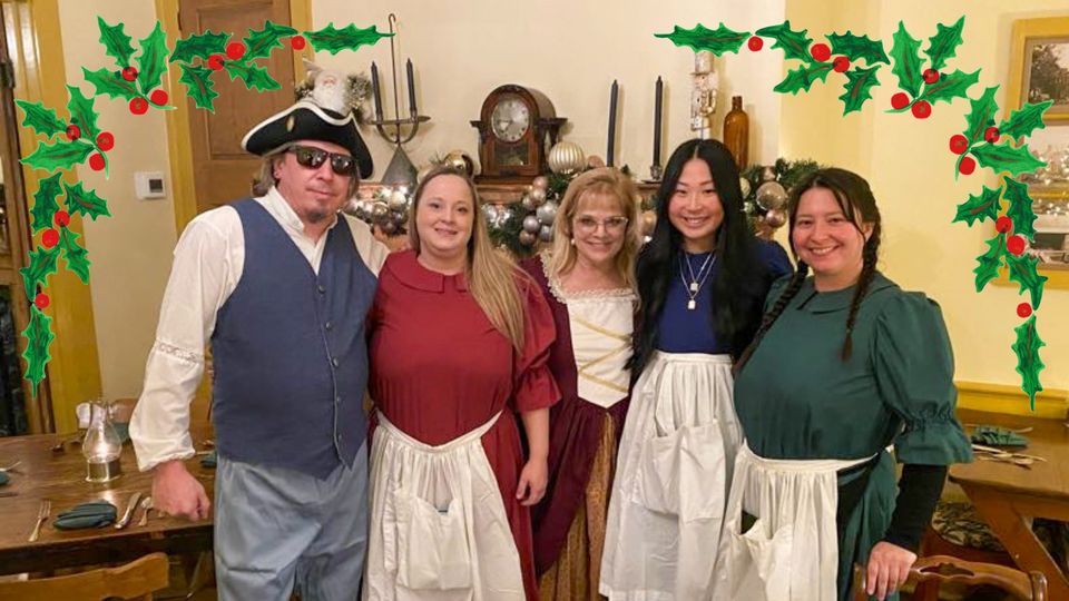 Colonial Christmas Dinner at Duffys Duffy's Tavern, Boalsburg, PA