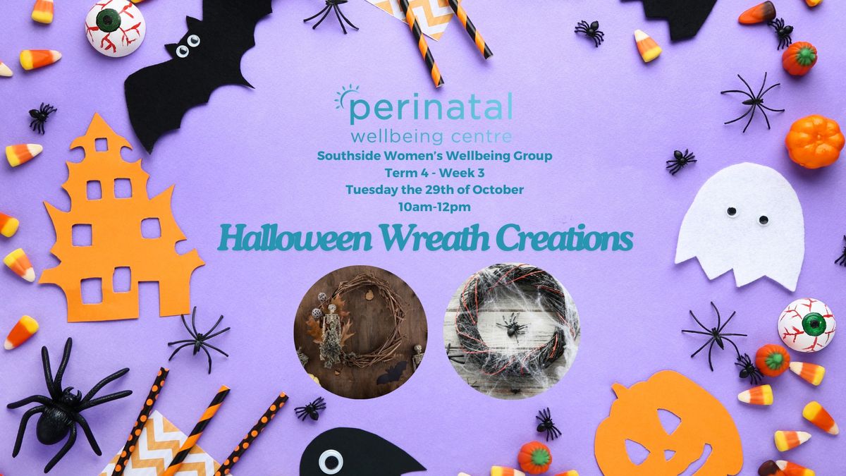 Southside Women's Wellbeing Group - Halloween Wreath Decoration