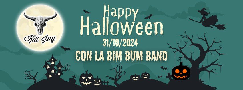 Halloween Cartoon al Killjoy con la Bim Bum Band 