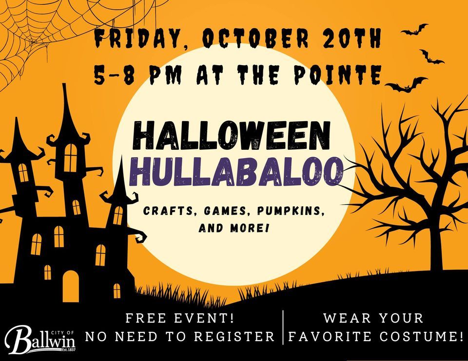 Halloween Hullabaloo Ballwin Pointe October 20, 2023