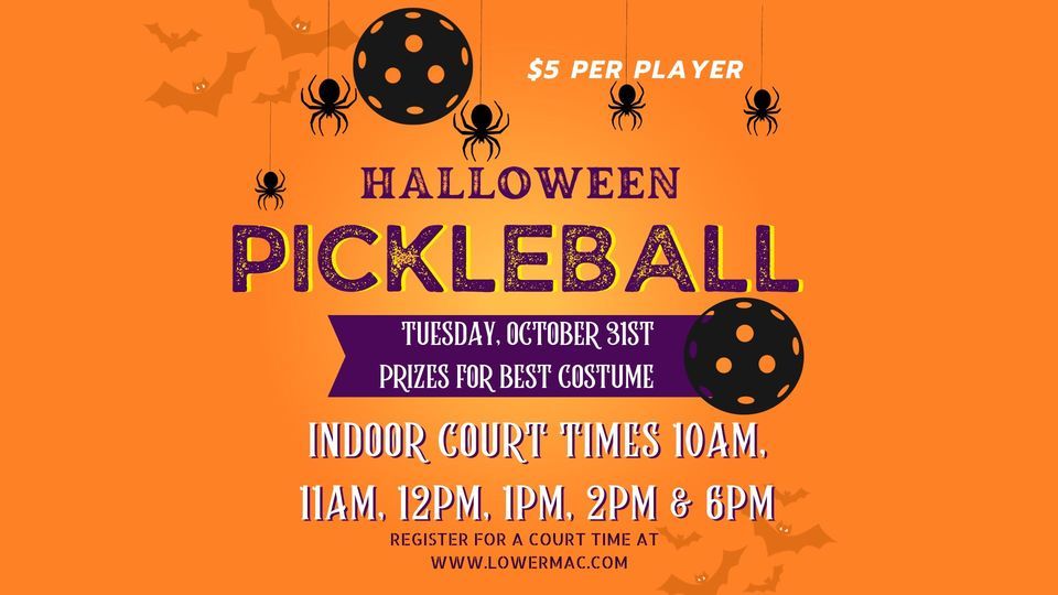 Halloween Pickleball Lower Macungie Township October 31, 2023