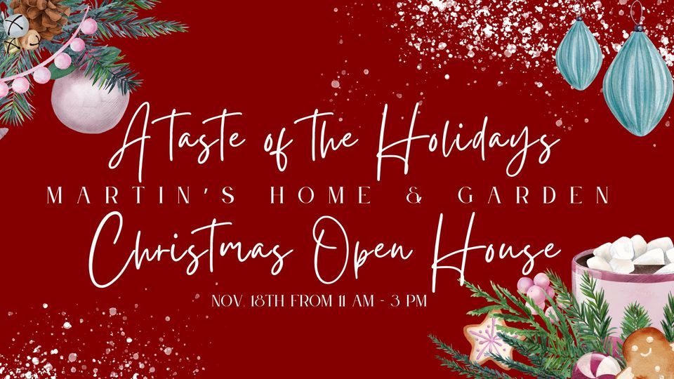 Christmas Open House | Martin's Home & Garden, Murfreesboro, TN
