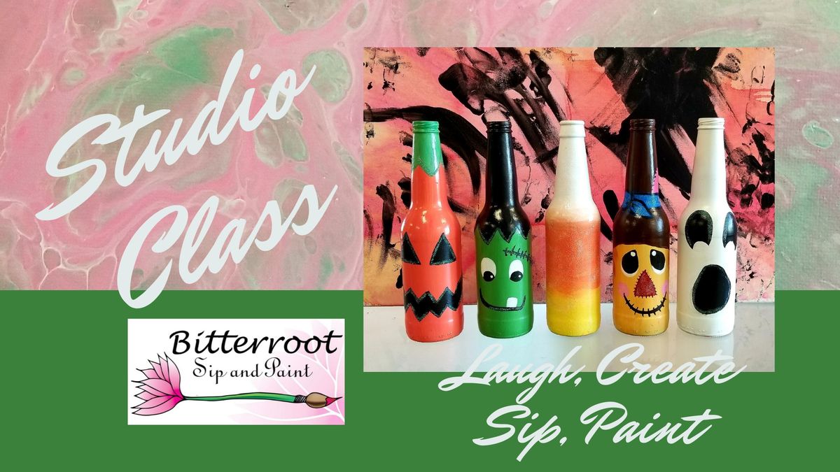 Studio Class- Halloween Bottles