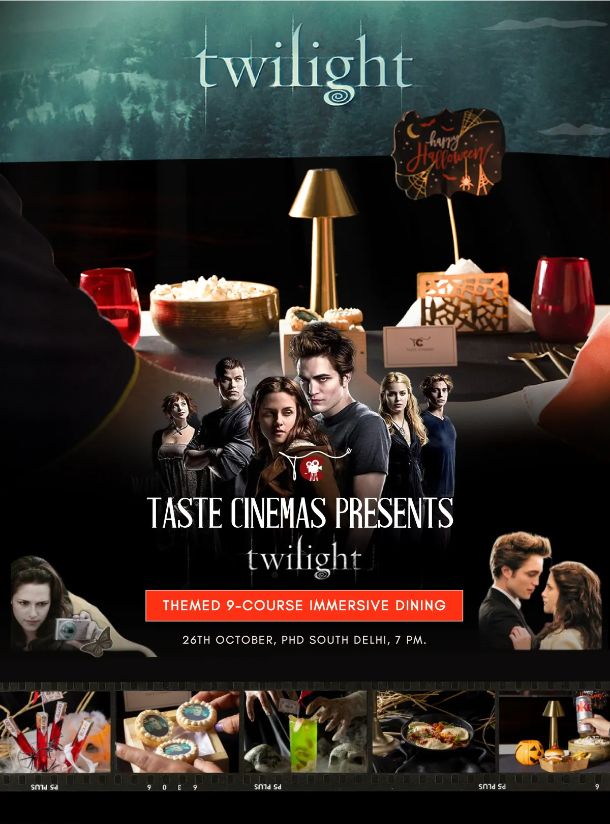 Halloween Special - Twilight at Taste Cinemas Experiences event Tickets Delhi NCR