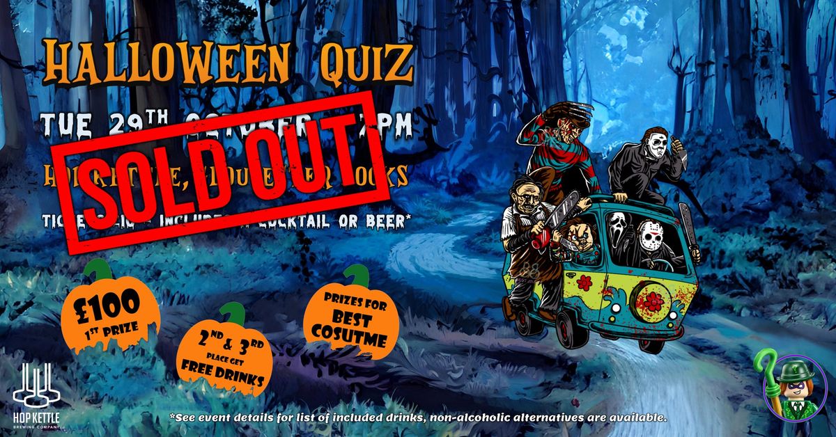 Halloween Quiz - SOLD OUT