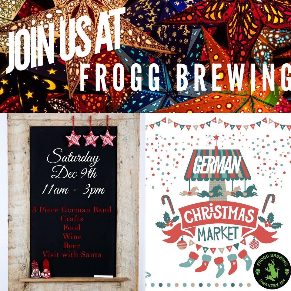 German Christmas Market 580 Sawyers Crossing Road Swanzey Frogg