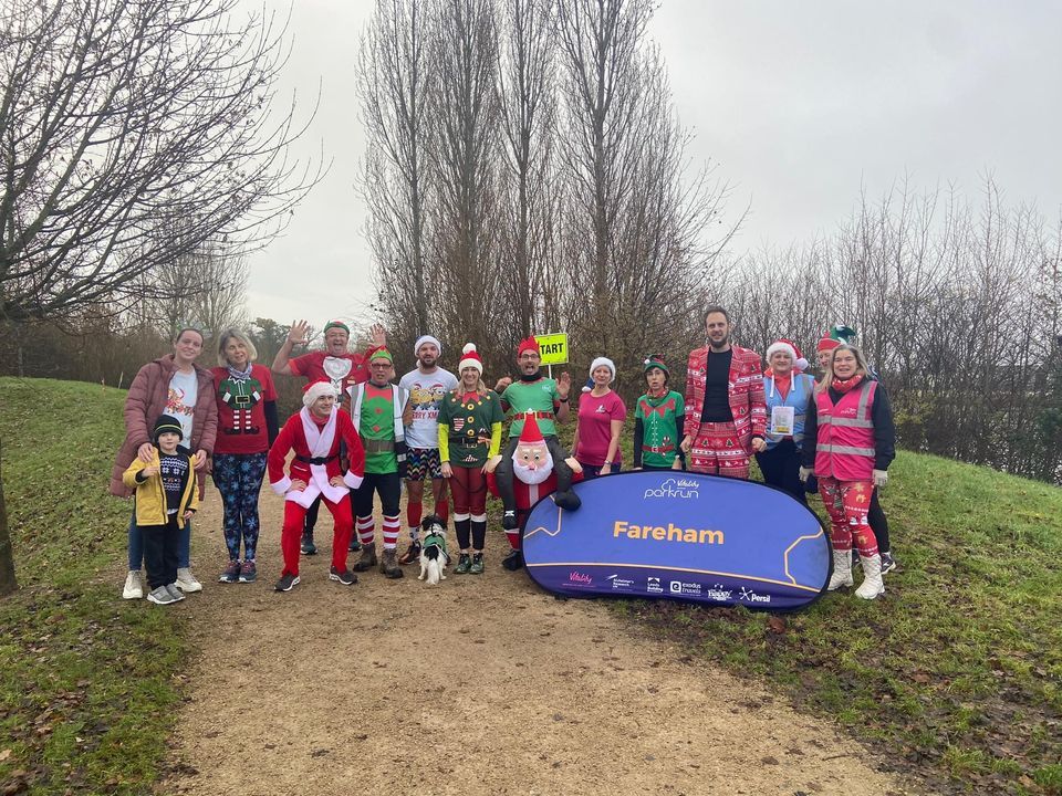 Christmas Day parkrun Cams Mill, Fareham (Cams Hall Estate, Fareham