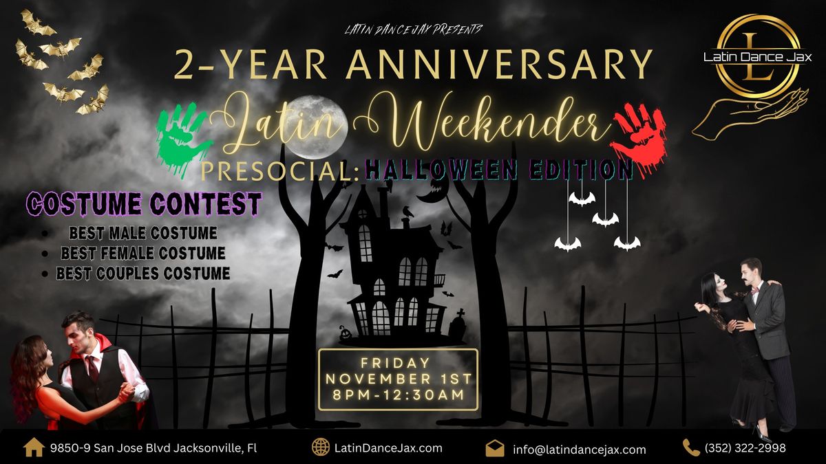 LDJ 2-Year Anniversary Pre-Social: Halloween Costume Party!