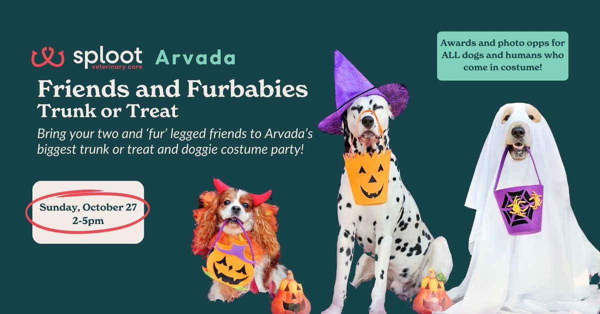 Sploot Arvada: Friends and Furbabies Trunk or Treat Grand Opening Pawty