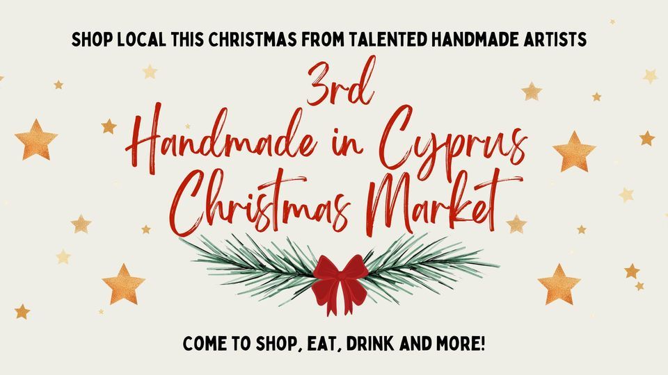 Handmade in Cyprus Christmas Market Strovolos Cultural Centre
