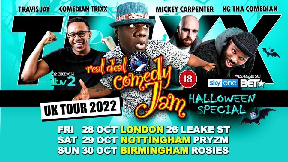 London Real Deal Comedy Jam Halloween Special